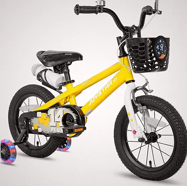 Kids Bike 12-20 Inch Light Up Training Wheels Boys Girls Ages 3-12 Multi